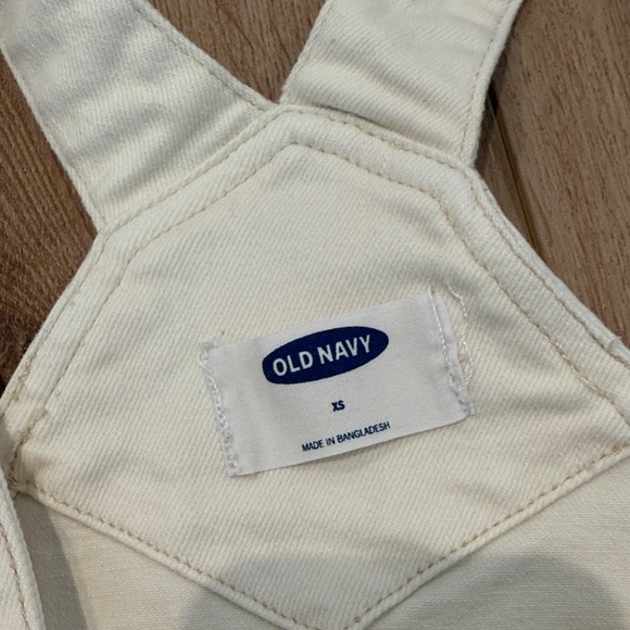 Old Navy Cream Overalls - Picture 2 of 2